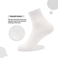 Women's Cotton Socks, Soft Thin Breathable Moisture Wicking Ankle Crew Casual Socks 6 Pairs…