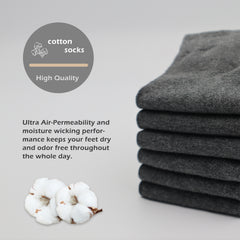 Women's Cotton Socks, Soft Thin Breathable Moisture Wicking Ankle Crew Casual Socks 6 Pairs…