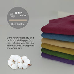 Women's Cotton Socks, Soft Thin Breathable Moisture Wicking Ankle Crew Casual Socks 6 Pairs…