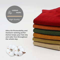 Women's Cotton Socks, Soft Thin Breathable Moisture Wicking Ankle Crew Casual Socks 6 Pairs…