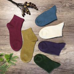 Women's Cotton Socks, Soft Thin Breathable Moisture Wicking Ankle Crew Casual Socks 6 Pairs…