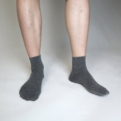 Men's Cotton Classic Crew Socks Sport Solid Breathable Dress Socks 6 Pairs…