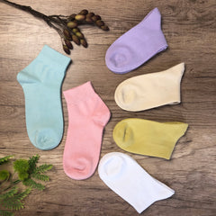 Women's Cotton Socks, Soft Thin Breathable Moisture Wicking Ankle Crew Casual Socks 6 Pairs…