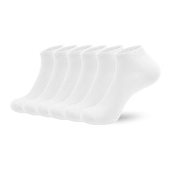 Women's Thin Ankle Low Cut Socks Rayon Viscose Bamboo Lightweight Flat Seam Athletic Sock, 6 Pack Ladies Running Sock…