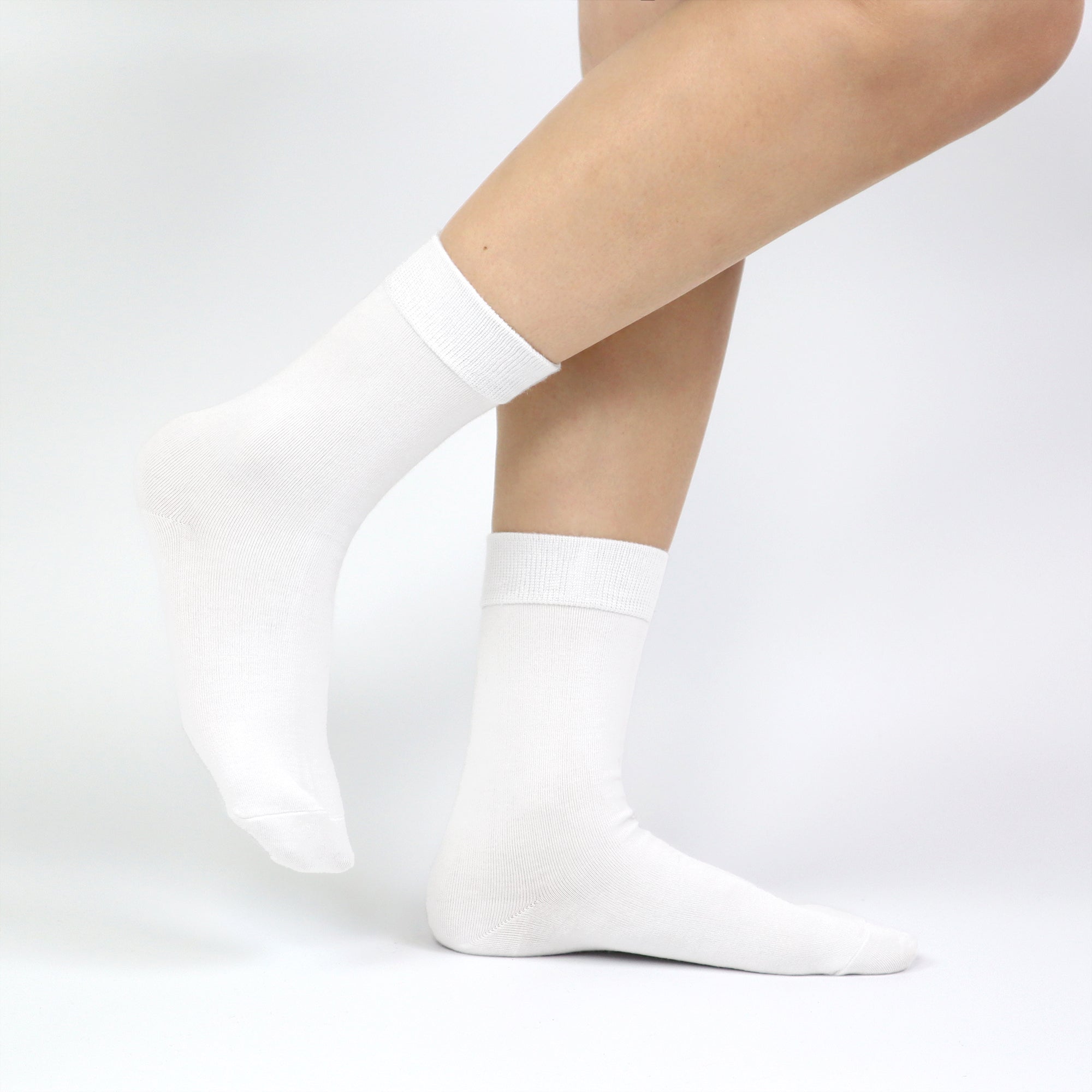 Womens Combed Cotton Color Thin socks - Breathable Soft Crew Casual Socks Comfort Gift 4 Pairs…