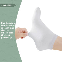 Women's Thin Ankle Low Cut Socks Rayon Viscose Bamboo Lightweight Flat Seam Athletic Sock, 6 Pack Ladies Running Sock…