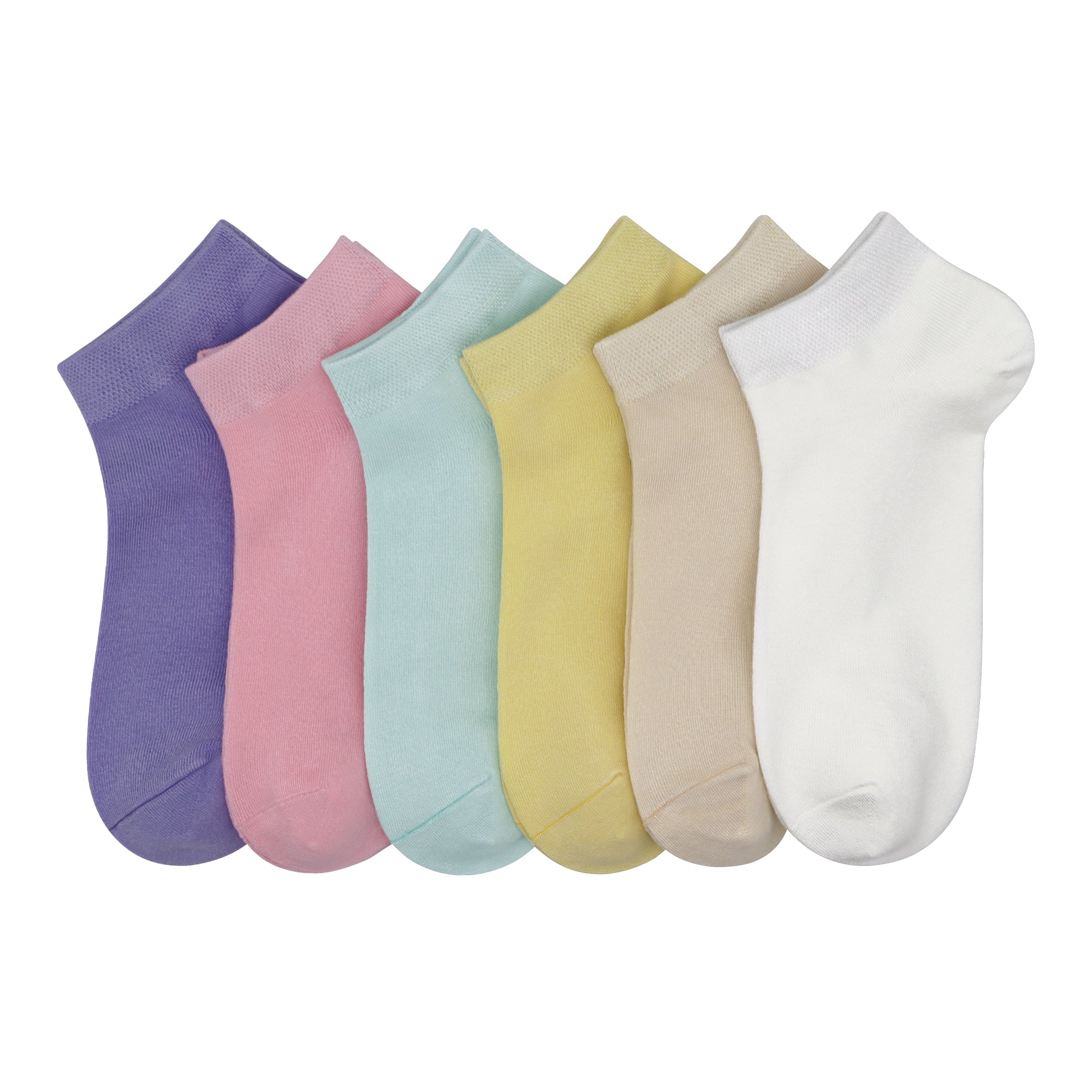 Women's Thin Ankle Low Cut Socks Rayon Viscose Bamboo Lightweight Flat Seam Athletic Sock, 6 Pack Ladies Running Sock…